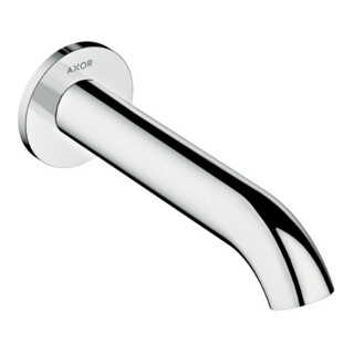 hansgrohe Wanneneinlauf Axor Uno A 178mm, geb., m Ros., Wandmont., chr