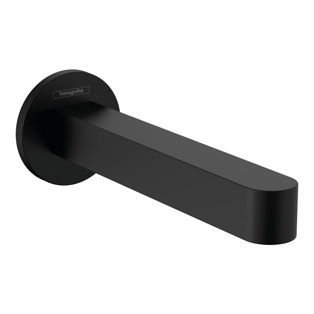 hansgrohe Wanneneinlauf Finoris Wd-mont., Ausladung 174mm, schwarz matt