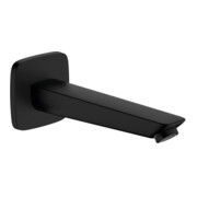 hansgrohe Wanneneinlauf Logis matt-schwarz, Ausladung 195mm