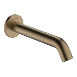 hansgrohe Wanneneinlauf Tecturis S Ausladung 198mm, brushed bronze