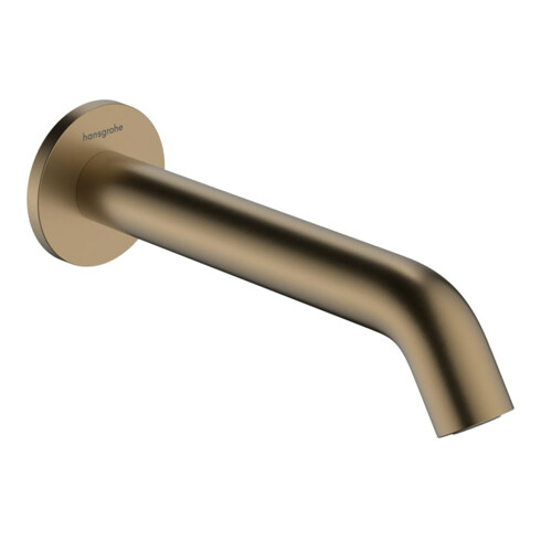 hansgrohe Wanneneinlauf Tecturis S Ausladung 198mm, brushed bronze