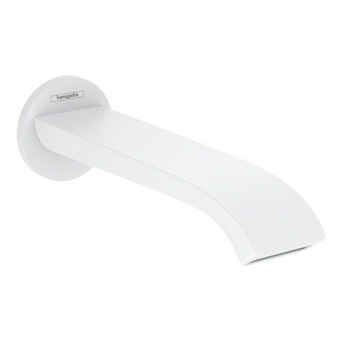 hansgrohe Wanneneinlauf Vivenis Wandmontage, Ausladung 202mm, mattweiß