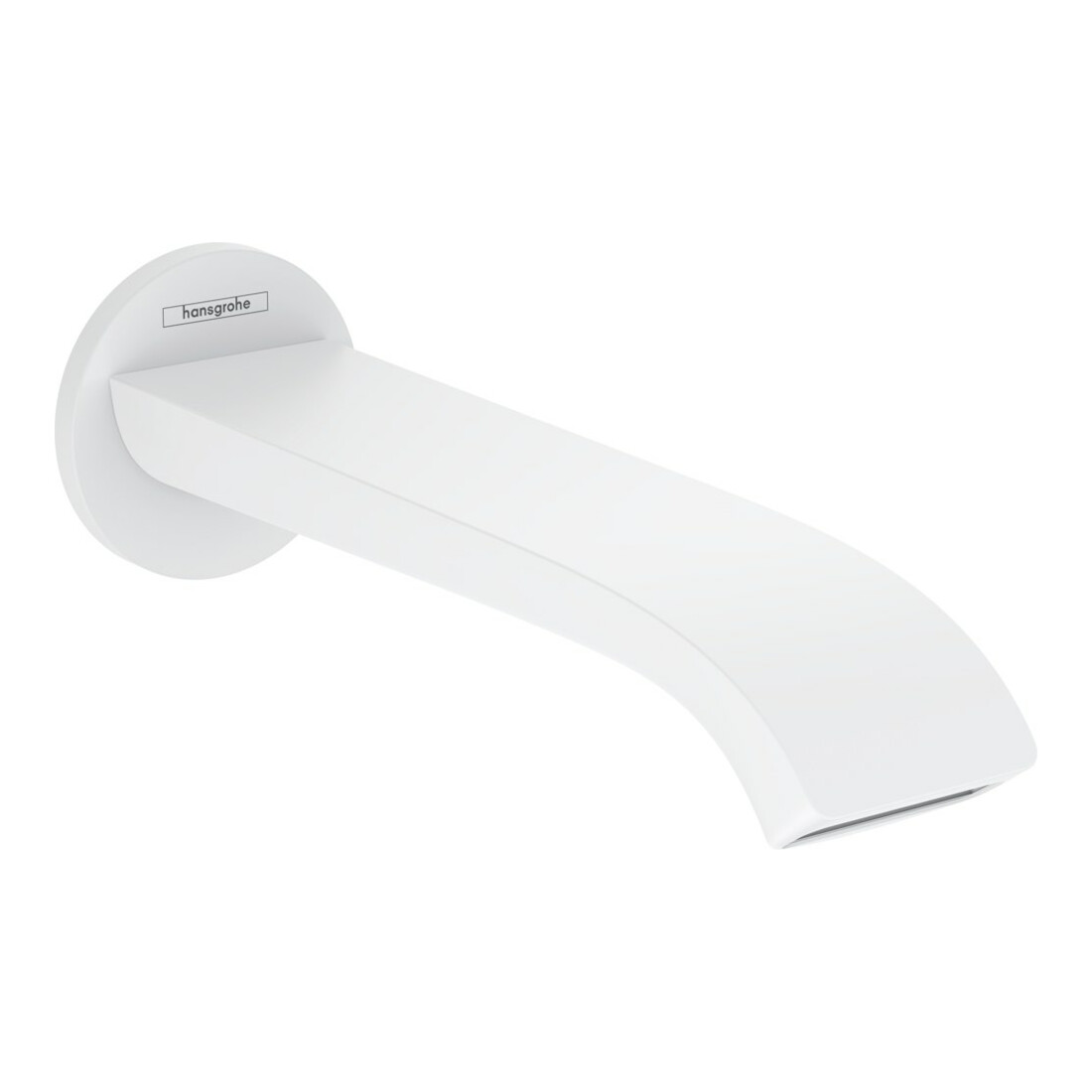 hansgrohe Wanneneinlauf Vivenis Wandmontage, Ausladung 202mm, mattweiß
