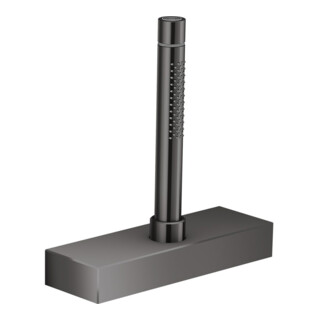 hansgrohe Wannenrandset Axor Edge mit sBox, polished black chrome