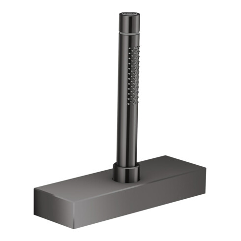 hansgrohe Wannenrandset Axor Edge mit sBox, polished black chrome