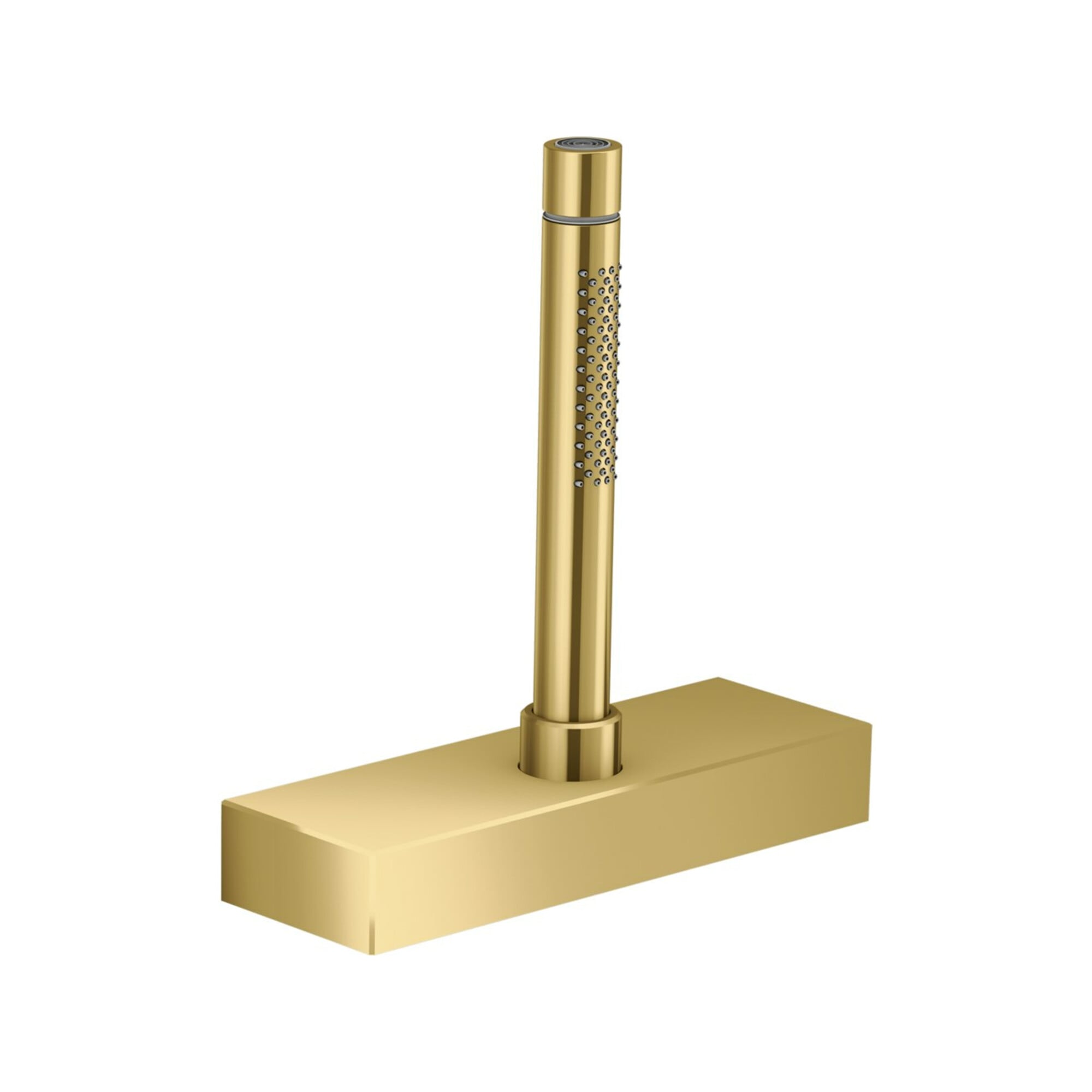 hansgrohe Wannenrandset Axor Edge mit sBox, polished gold optic