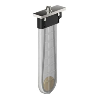 hansgrohe Wannenrandset sBox f Wannen- o Fl.-Mont., eck., brush. br