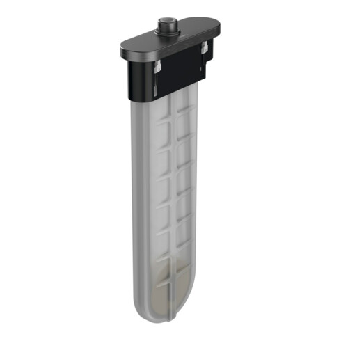 hansgrohe Wannenrandset sBox ov, f Wannen- o Fl.-Mont., brush. bl vc