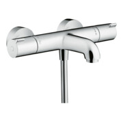 hansgrohe Wannen-Thermostat Ecostat 1001 CL 296x102mm, AP, 2 Verb, Ausl. 182mm, chr