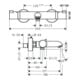 hansgrohe Wannenthermostat ECOSTAT COMFORT Aufputz chrom-1