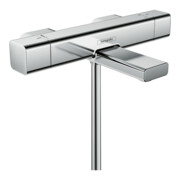 hansgrohe Wannenthermostat Ecostat E 306x204mm, AP, 2 Verb, Ausl. 183mm, chr