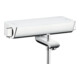 hansgrohe Mitigeur thermostatique baignoire Ecostat Select AP, 2 sorties, bec 193 mm, blanc/chrome-1