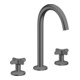 hansgrohe Wasbakmengkraan Axor One 140mm met Push-Open Afvoer blauw