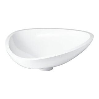 hansgrohe Waschschüssel Axor Massaud 570x450cm, Aufsatzbecken, a MG m Gelcoat, we