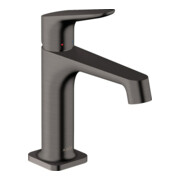 hansgrohe Waschtisch-Einhebelmischer 100 Axor Citterio M A 128mm, m Zugst.Abl.Gar., brush. bla vc