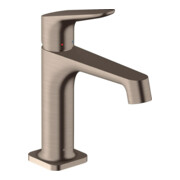 hansgrohe Waschtisch-Einhebelmischer 100 Axor Citterio M A 128mm, m Zugst.Abl.Gar., brush. ni.