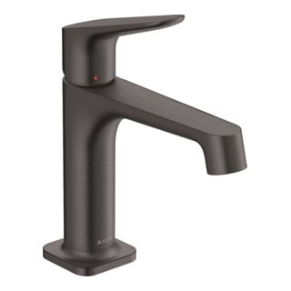 hansgrohe Waschtisch-Einhebelmischer 100 Axor Citterio M A 128mm, unver Abl.garn, brush. bla vc
