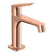 hansgrohe Waschtisch-Einhebelmischer 100 Axor Citterio M A 128mm, unver Abl.garn, pol. r gol
