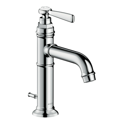hansgrohe Waschtisch-Einhebelmischer 100 Axor Montreux A 142mm, m Zugst.Abl.Gar., brush. ni.