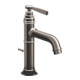 hansgrohe Waschtisch-Einhebelmischer 100 Axor Montreux A 142mm, m Zugst.Abl.Gar., Edelstahl-Optik-1
