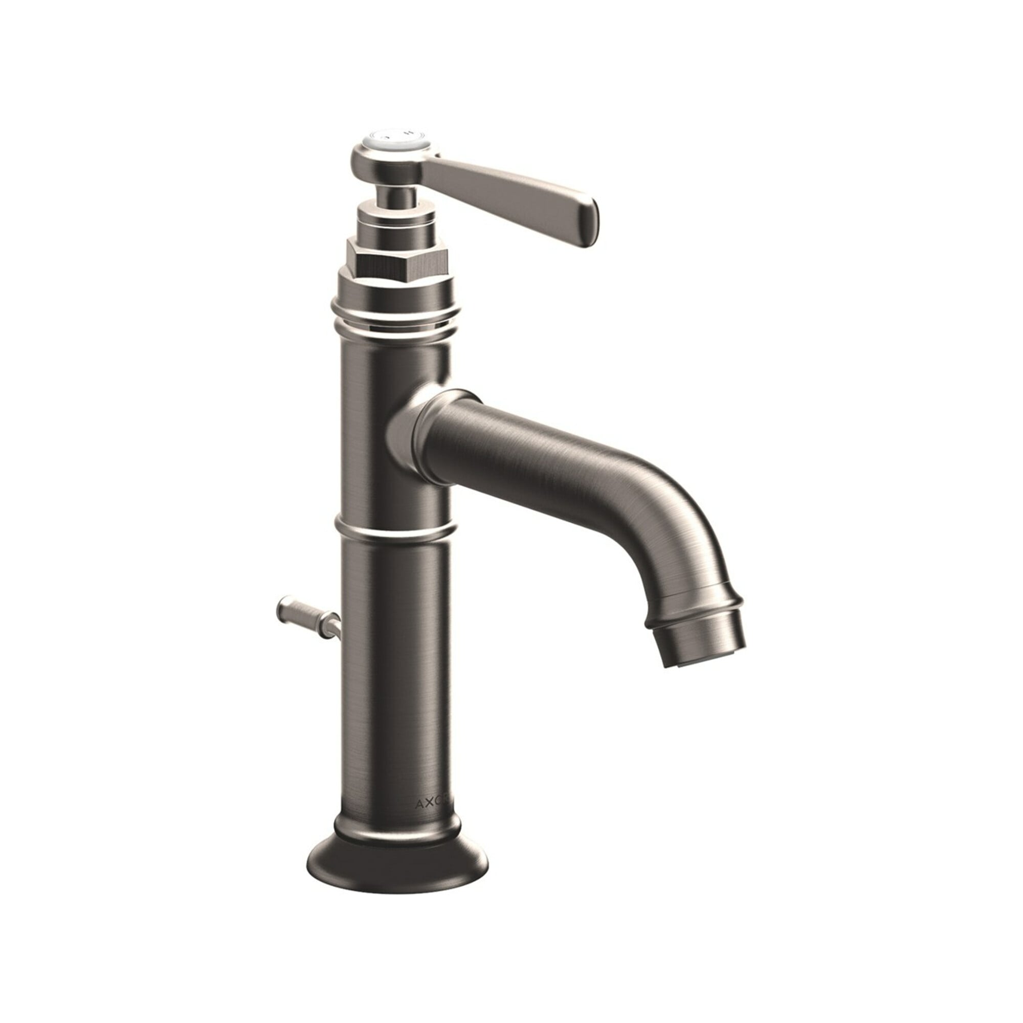 hansgrohe Waschtisch-Einhebelmischer 100 Axor Montreux A 142mm, m Zugst.Abl.Gar., Edelstahl-Optik