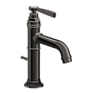hansgrohe Waschtisch-Einhebelmischer 100 Axor Montreux A 142mm, m Zugst.Abl.Gar., pol. bla vc