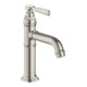 hansgrohe Waschtisch-Einhebelmischer 100 Axor Montreux A 142mm, unver Abl.garn, Edelstahl-Optik-1