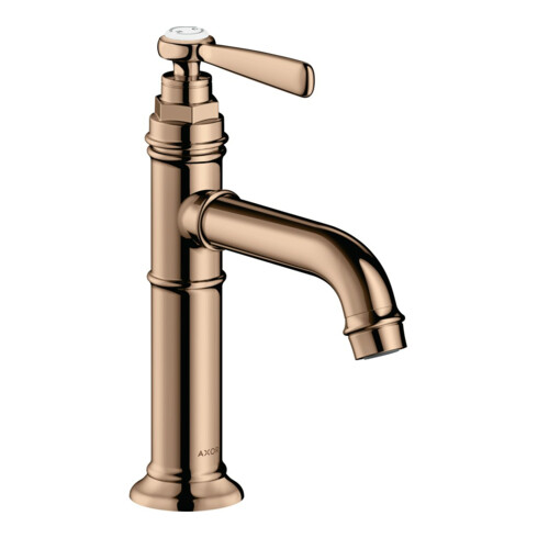 hansgrohe Waschtisch-Einhebelmischer 100 Axor Montreux A 142mm, unver Abl.garn, pol. r gol