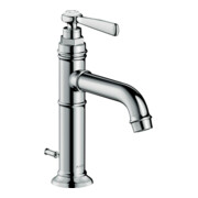 hansgrohe Waschtisch-Einhebelmischer 100 Axor Montreux Ausl. 142mm, m Zugst.Abl.Gar., chrom
