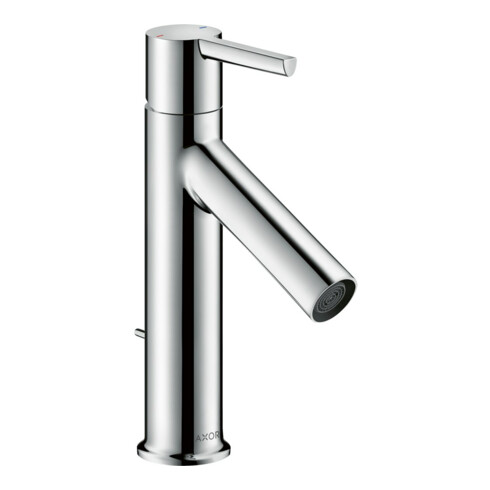 hansgrohe Waschtisch-Einhebelmischer 100 Axor Starck A 103mm, m Hebel, Zugst.Abl.Gar., chr