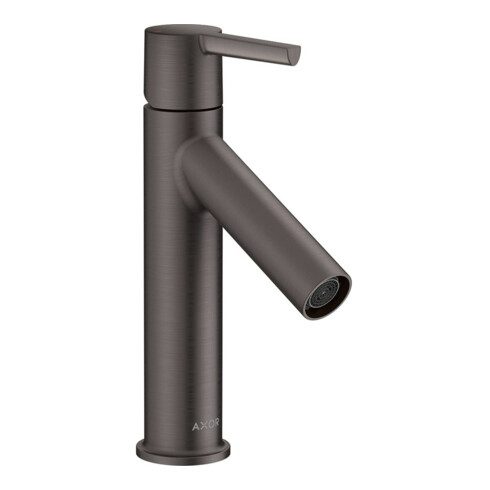 hansgrohe Waschtisch-Einhebelmischer 100 Axor Starck A 103mm, m HG, unver Abl., brush. bla vc