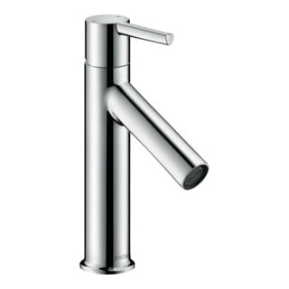 hansgrohe Waschtisch-Einhebelmischer 100 Axor Starck A 103mm, m HG, unver Abl.garn, chr