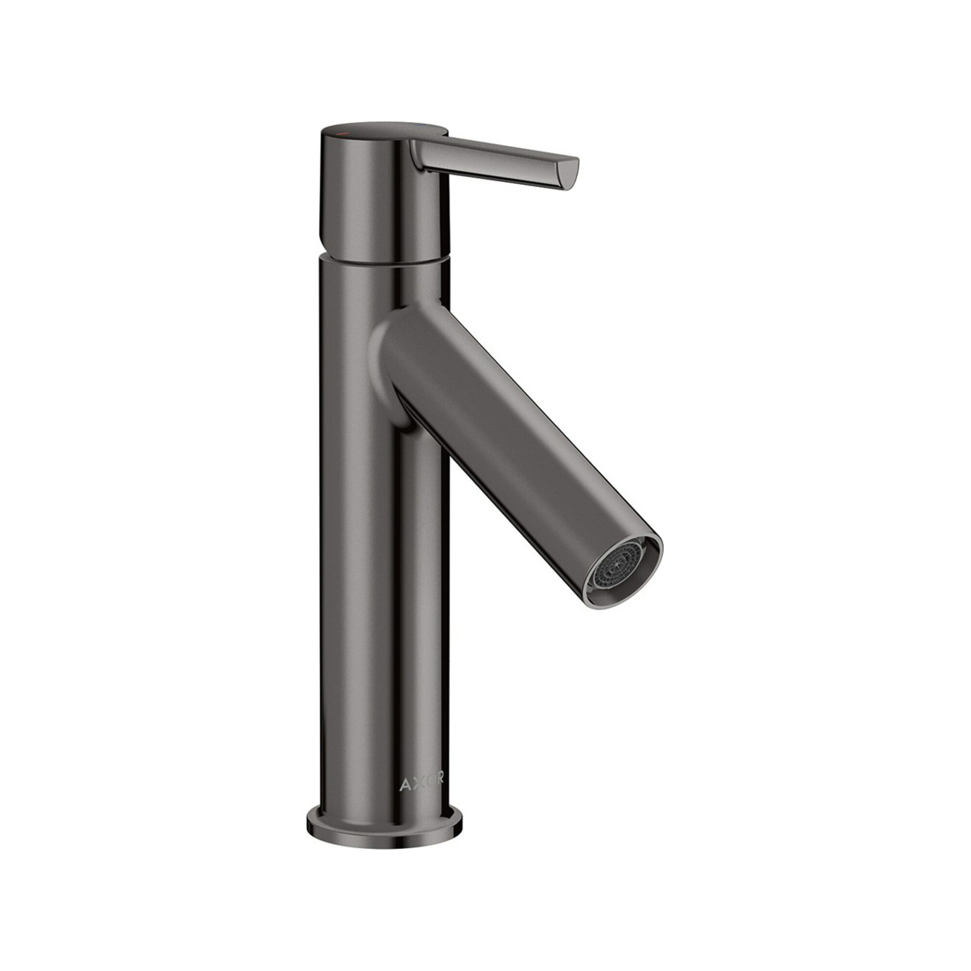 hansgrohe Waschtisch-Einhebelmischer 100 Axor Starck A 103mm, m HG, unver Abl., pol. bla vc