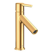 hansgrohe Waschtisch-Einhebelmischer 100 Axor Starck A 103mm, m HG, unver Abl., pol. gol opt
