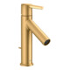hansgrohe Waschtisch-Einhebelmischer 100 Axor Starck A 103mm, m HG, Zugst.Abl.Gar., brush. br-1