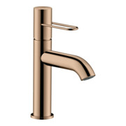 hansgrohe Waschtisch-Einhebelmischer 100 Axor Uno A 127mm, m B, unver Abl.garn, pol. r gol