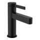 hansgrohe Waschtisch-Einhebelmischer 100 Finoris m Push-Open-Ablaufgarnitur, schwarz matt-1