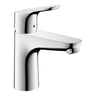 hansgrohe Waschtisch-Einhebelmischer 100 Focus LowFlow o. Zugst.Abl.Gar., 3,5 l/min, chrom