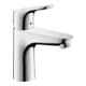 hansgrohe Waschtisch-Einhebelmischer 100 Focus mit Zugstangen-Ablaufgarnitur, chrom-1