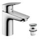 hansgrohe Waschtisch-Einhebelmischer 100 Logis mit Push-Open-Ablaufgarnitur, chrom-4
