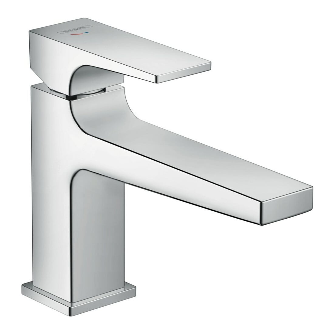 hansgrohe Waschtisch-Einhebelmischer 100 Metropol CoolSt m HG, Pus-Op-Abl, Ausl. 157mm, chr