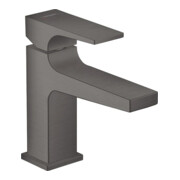hansgrohe Waschtisch-Einhebelmischer 100 Metropol m HG, Pus-Op-Abl, A 127mm, brush. bla vc