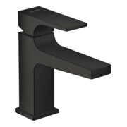 hansgrohe Waschtisch-Einhebelmischer 100 Metropol m HG, Pus-Op-Abl, Ausl. 127mm, matt-sw