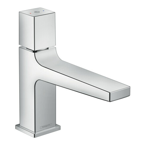 hansgrohe Waschtisch-Einhebelmischer 100 Metropol m Push-Open-Ablaufg., Ausl. 157mm, chrom
