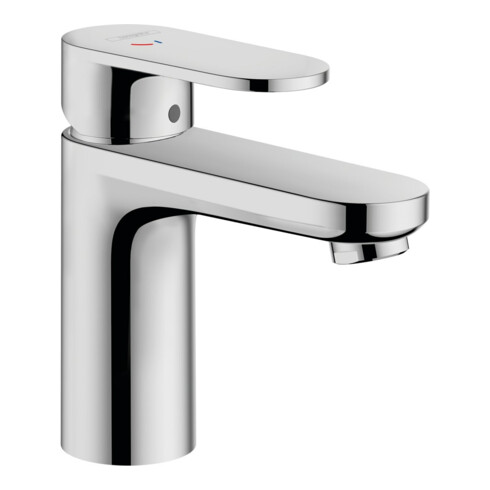 hansgrohe Waschtisch-Einhebelmischer 100 Vernis Blend CoolSt mit Zugstangen-Ablaufgarnitur, chrom