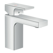 hansgrohe Waschtisch-Einhebelmischer 100 Vernis Shape CoolSt mit Zugstangen-Ablaufgarnitur, chrom