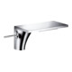 hansgrohe Waschtisch-Einhebelmischer 110 Axor Massaud Ausl. 100mm, unverschließ Abl.garn, chr-1