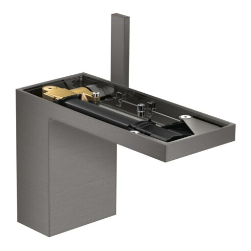 hansgrohe Waschtisch-Einhebelmischer 110 Axor MyEdition A 150mm, m Pus-Op-Abl, o Pl, b bla vc