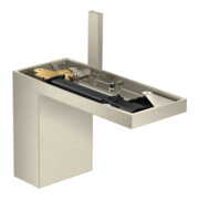 hansgrohe Waschtisch-Einhebelmischer 110 Axor MyEdition A 150mm, m Pus-Op-Abl, o Pl., brush. ni.