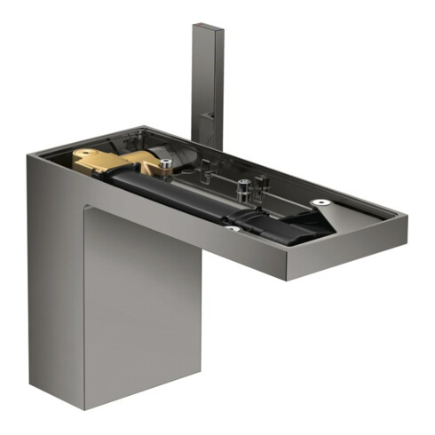 hansgrohe Waschtisch-Einhebelmischer 110 Axor MyEdition A 150mm, m Pus-Op-Abl, o Pl, pol. bla vc